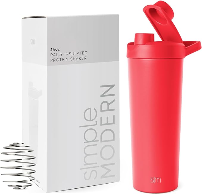 E4USimpleModern 24oz Engraved Protein Shaker Bottle