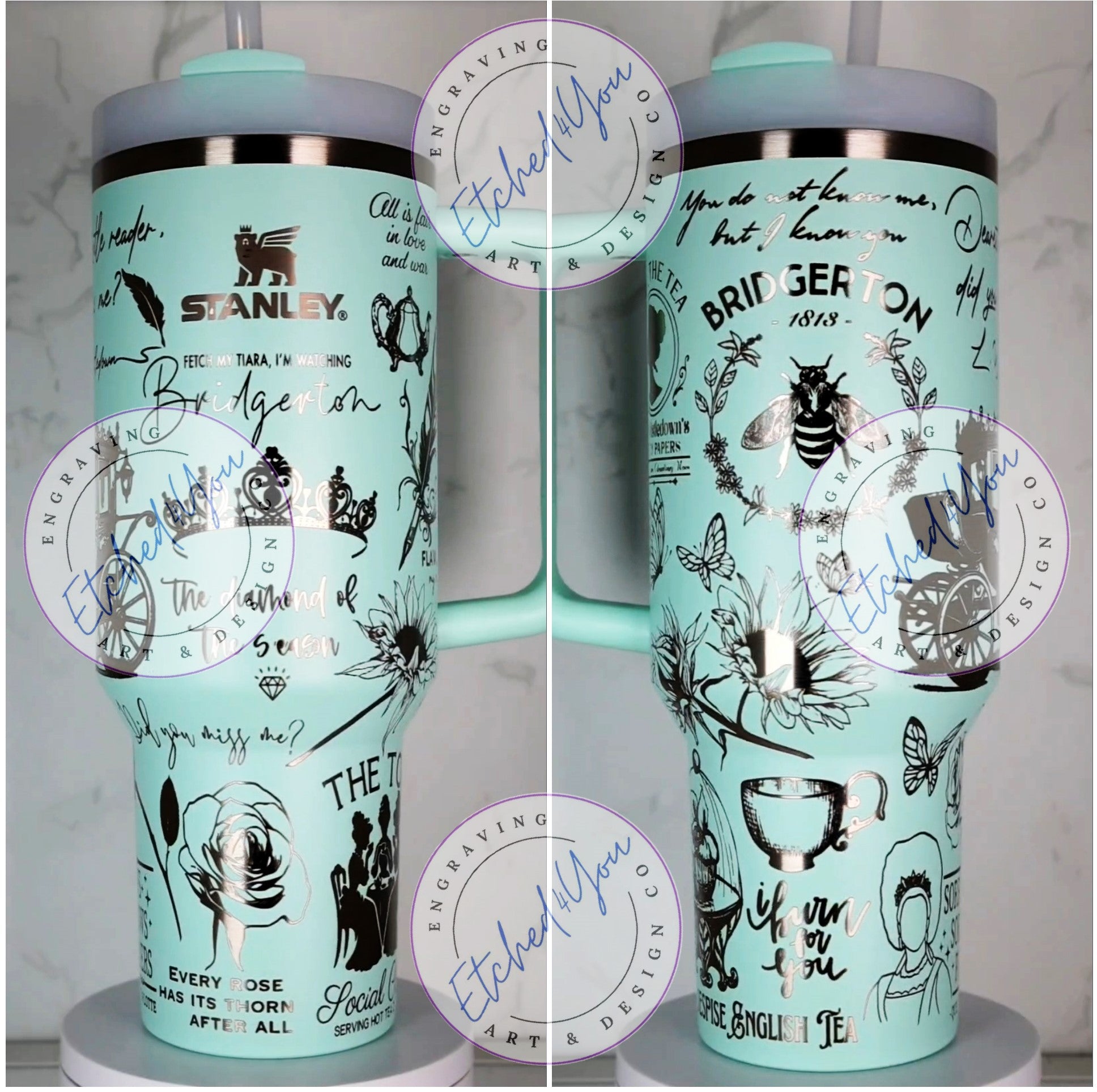 E4U 40oz ST with Gentle Reader Design