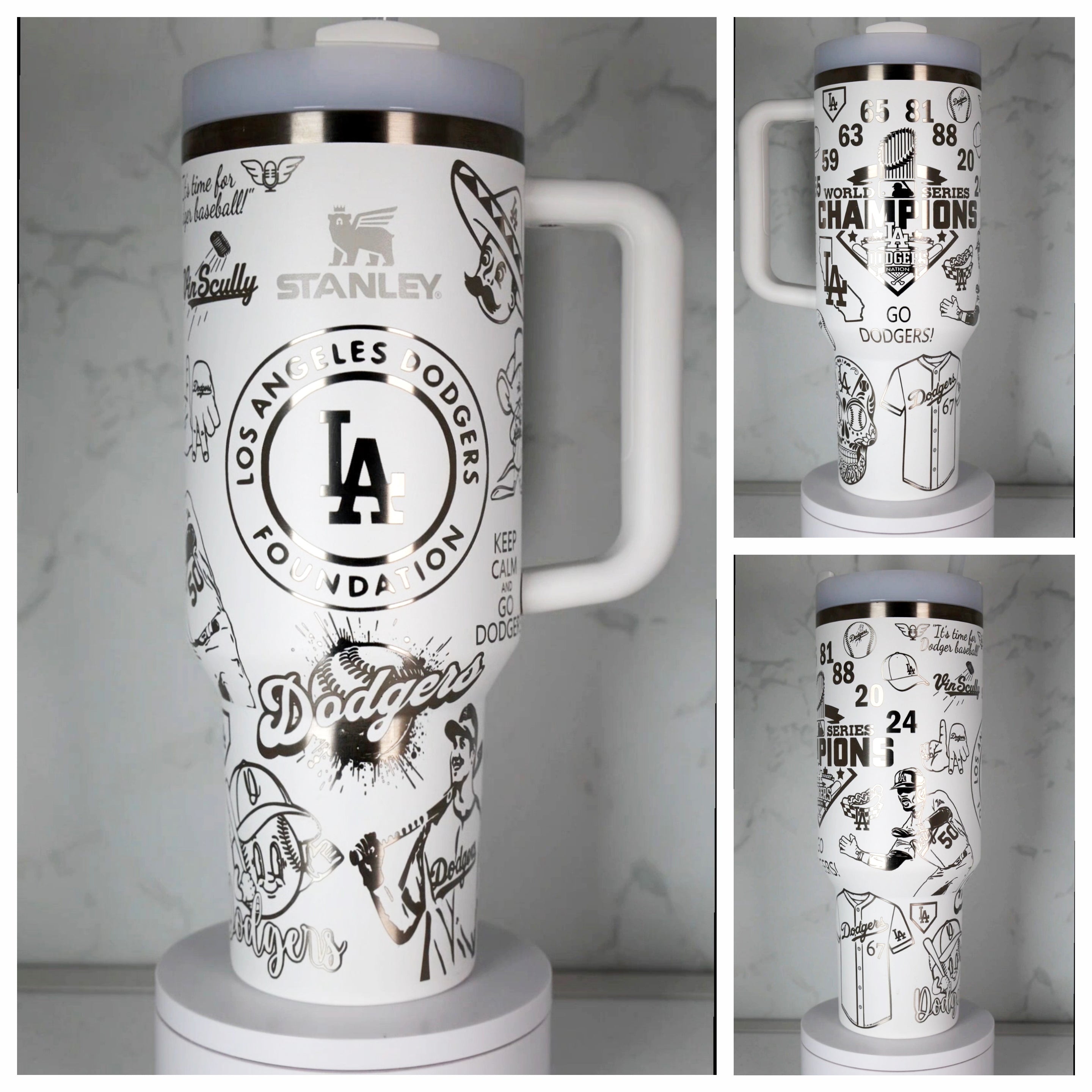 E4U ST 40oz in Frost with LAD Design