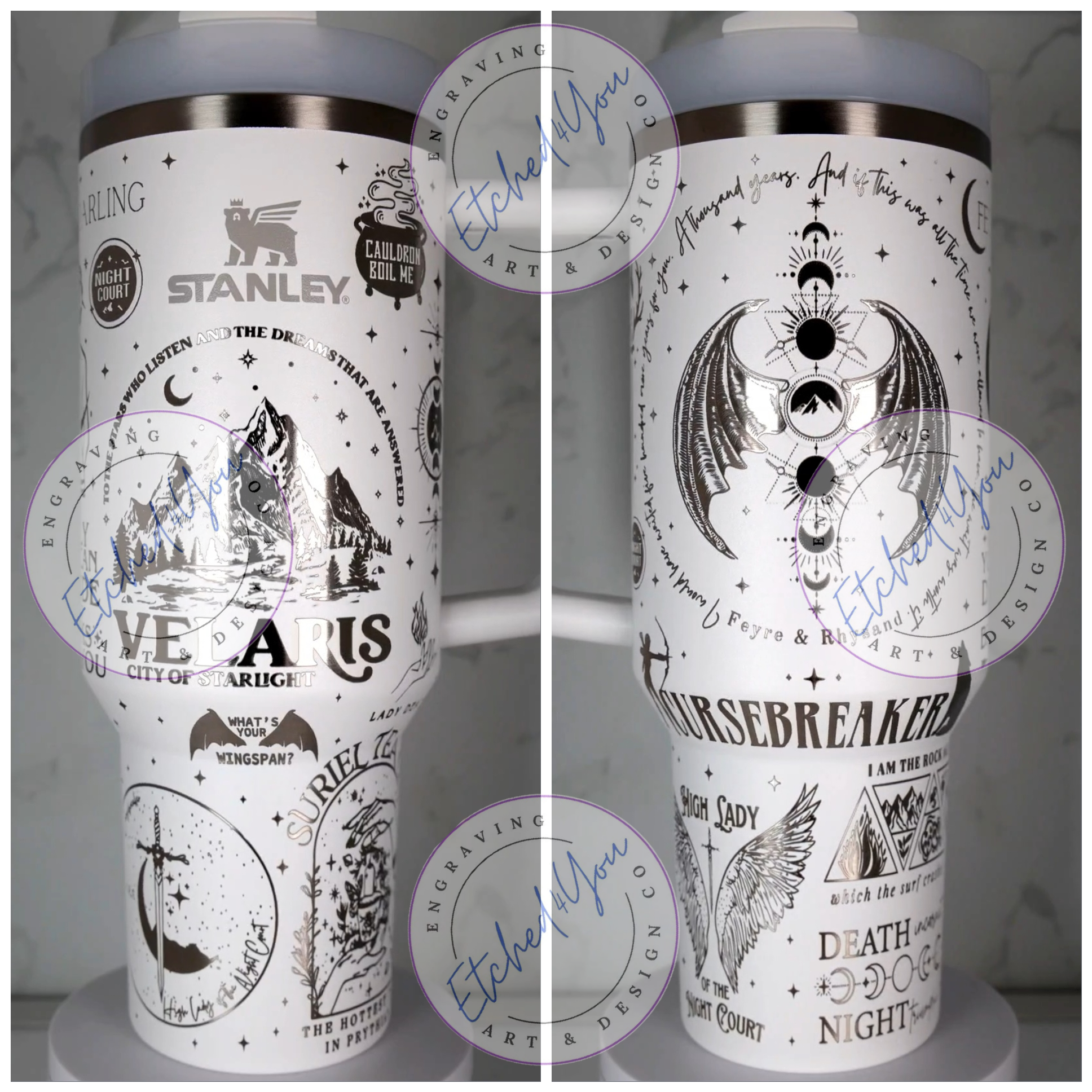 E4U 40oz ST with ACOTAR Design