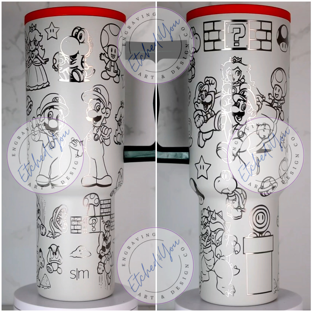 E4U SM 40oz Mario Design