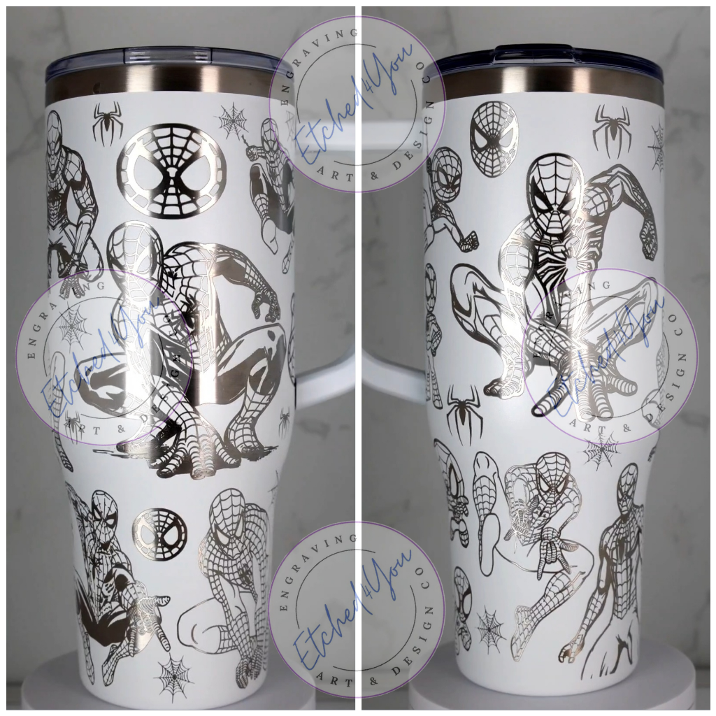 E4U 40oz NL with Spidey Design