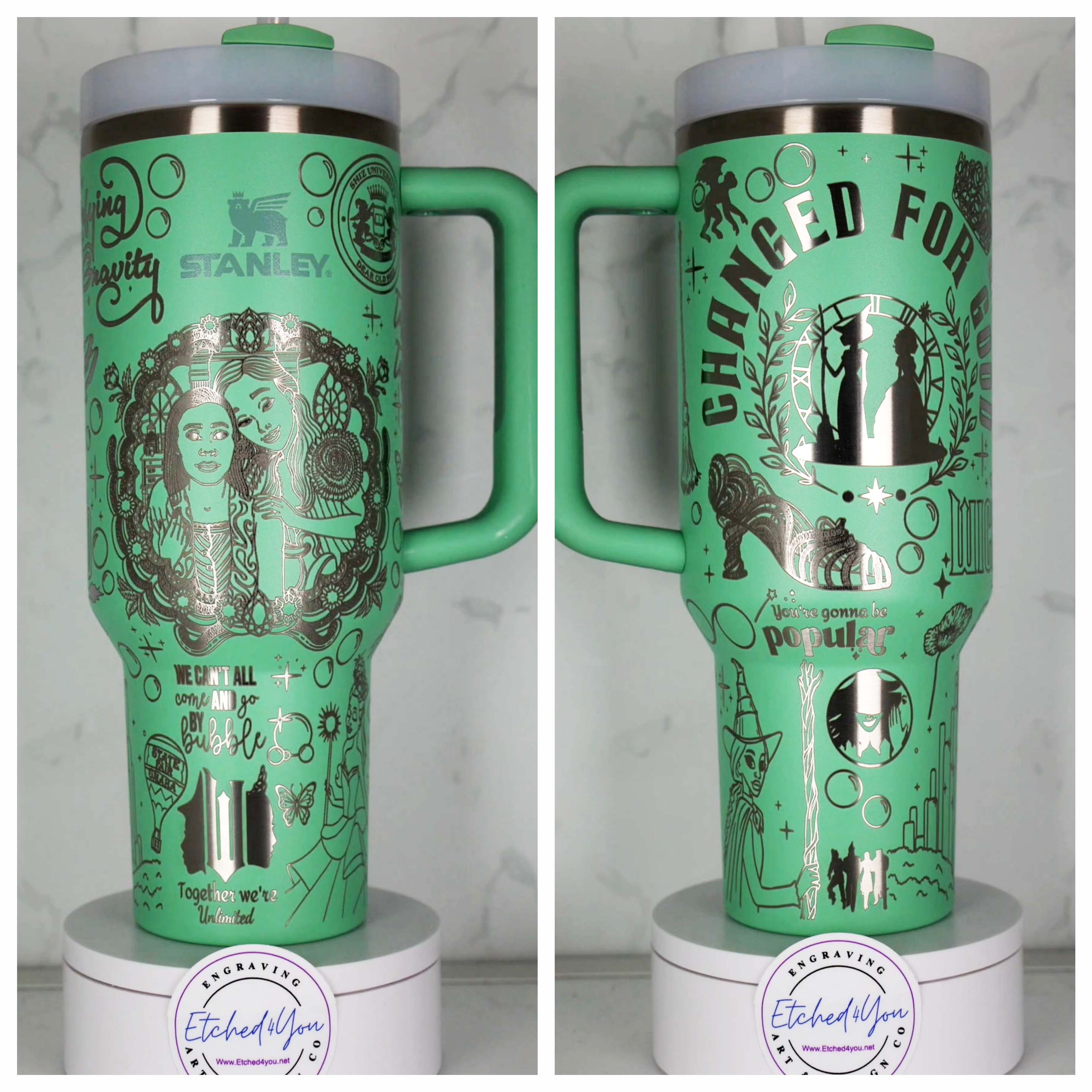 E4UStanley 40oz with our wicked design